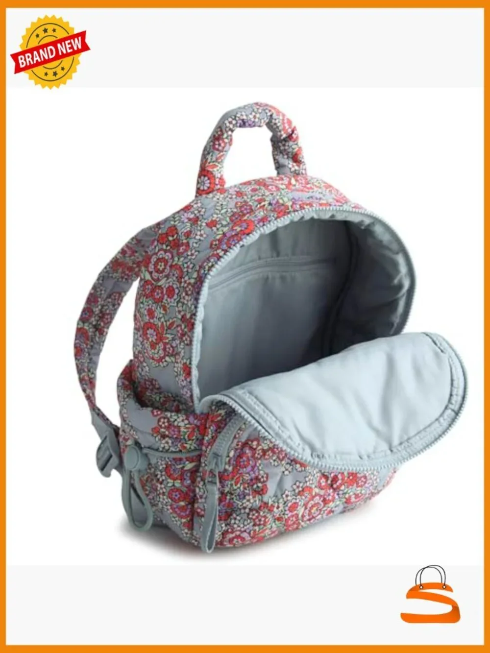 Featherweight Small Backpack, Diamond Quilted, Lightweight Travel